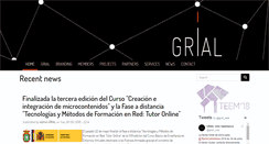 Desktop Screenshot of grial.usal.es