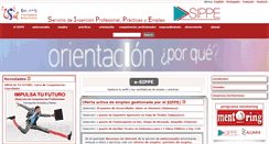 Desktop Screenshot of empleo.usal.es