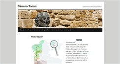 Desktop Screenshot of caminosantiago.usal.es