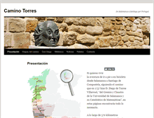 Tablet Screenshot of caminosantiago.usal.es