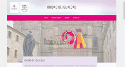 Desktop Screenshot of igualdad.usal.es
