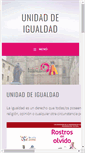 Mobile Screenshot of igualdad.usal.es