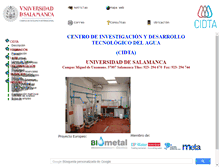 Tablet Screenshot of cidta.usal.es