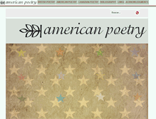 Tablet Screenshot of americanpoetry.usal.es