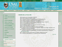 Tablet Screenshot of hgt.usal.edu.ar
