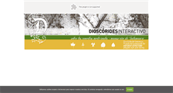 Desktop Screenshot of dioscorides.usal.es