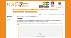 Desktop Screenshot of ofertatecnologica.usal.es