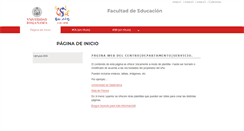 Desktop Screenshot of educacion.usal.es