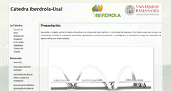 Desktop Screenshot of catedraiberdrola.usal.es