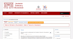 Desktop Screenshot of exlibris.usal.es
