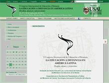 Tablet Screenshot of congresoead.usal.edu.ar