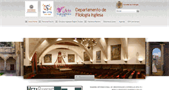 Desktop Screenshot of english.usal.es